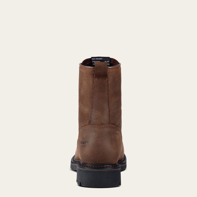 Cascade 8" Wide Square Toe Work Boot