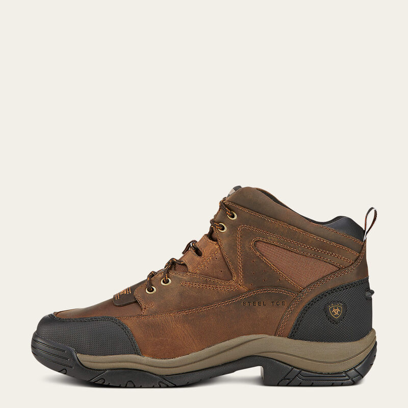 Terrain Wide Square Toe Steel Toe Work Boot