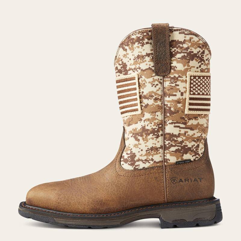 WorkHog Patriot Steel Toe Work Boot