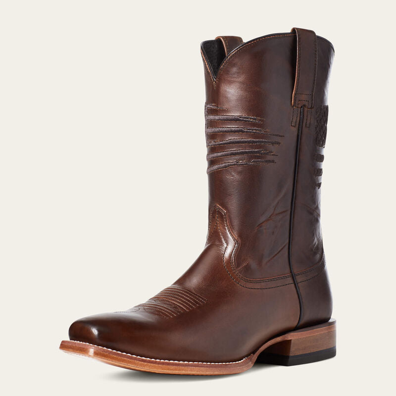 Circuit Patriot Square Toe Western Boot