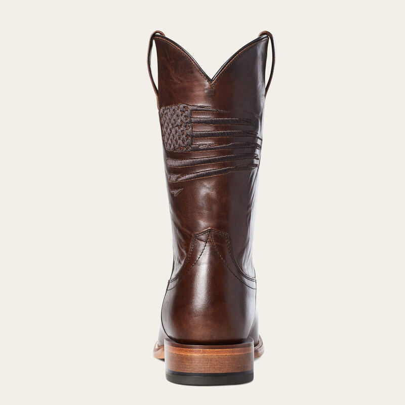 Circuit Patriot Square Toe Western Boot