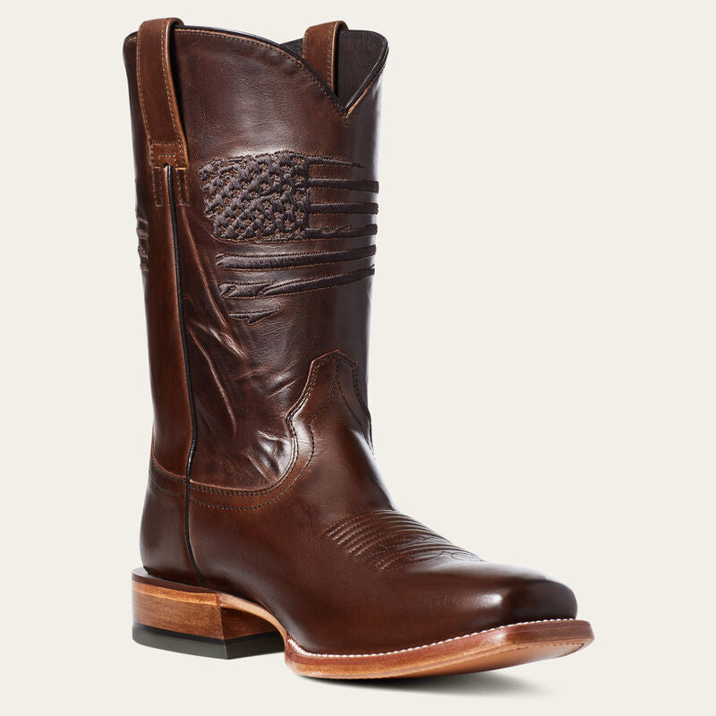 Circuit Patriot Square Toe Western Boot