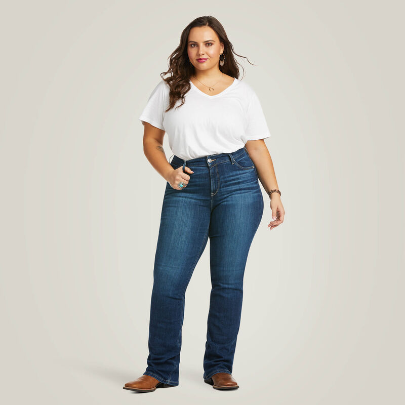 R.E.A.L. Perfect Rise Abby Straight Jean