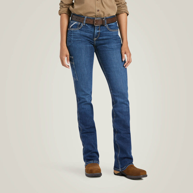 Rebar Work Flex Perfect Rise Riveter Boot Cut Jean