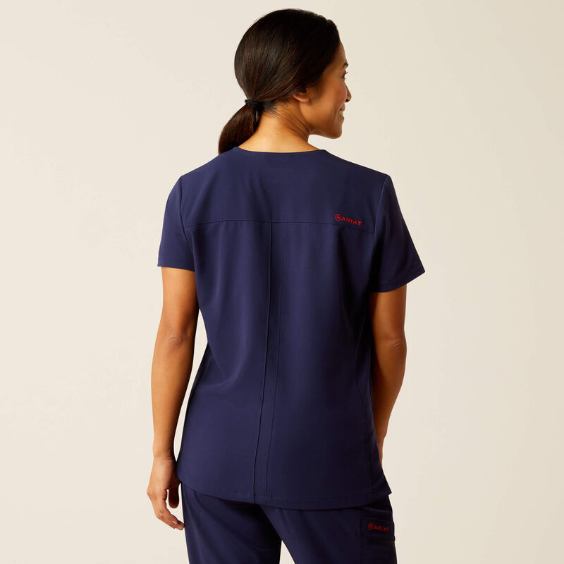 Clara 6 Pocket Scrub Top