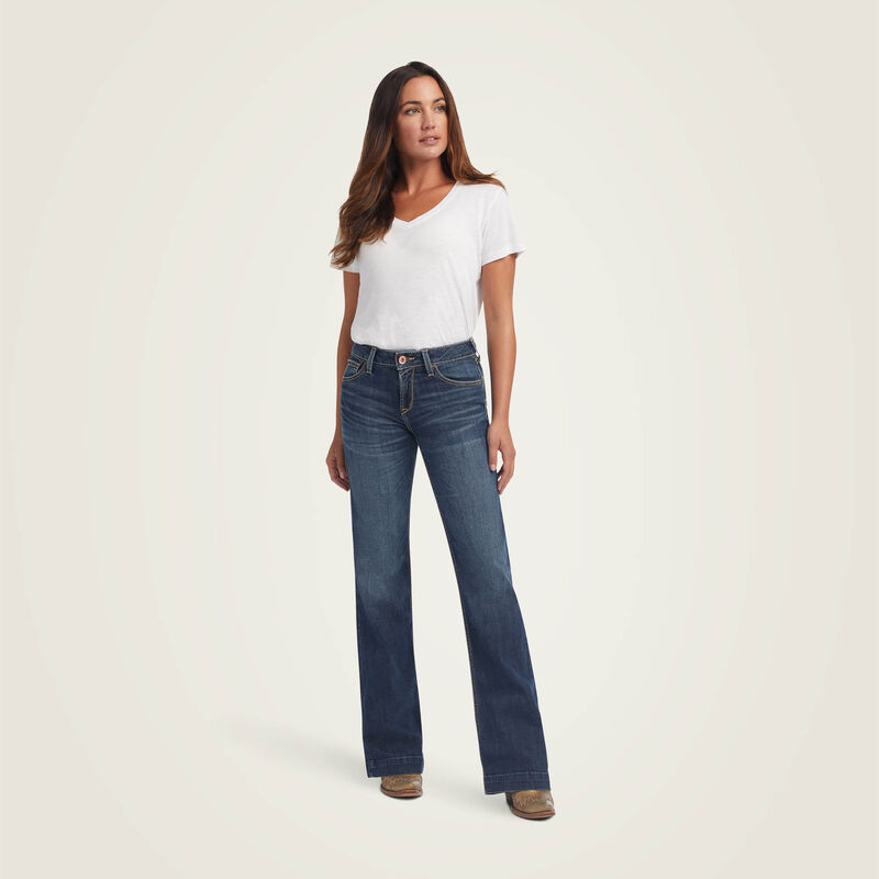 Trouser Perfect Rise Maggie Wide Leg Jean