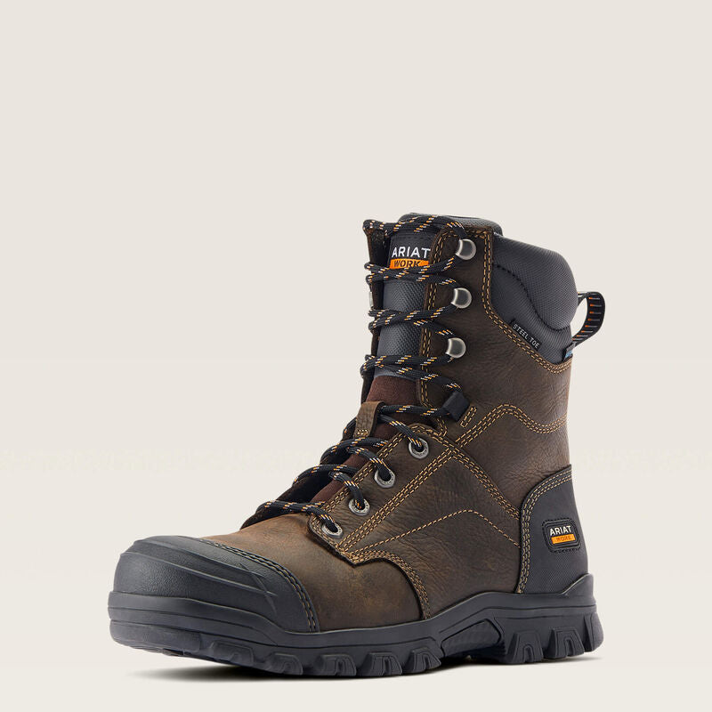 Treadfast 8" Waterproof Steel Toe Work Boot