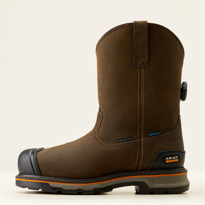 Stump Jumper Pull-On BOA Waterproof Composite Toe Work Boot