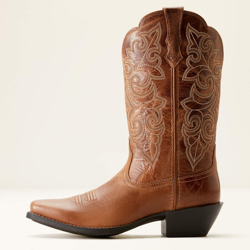 Round Up Square Toe Western Boot