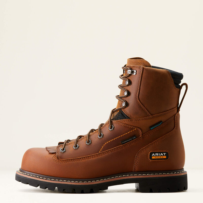 Longview Shock Shield 8" Waterproof Composite Toe Work Boot