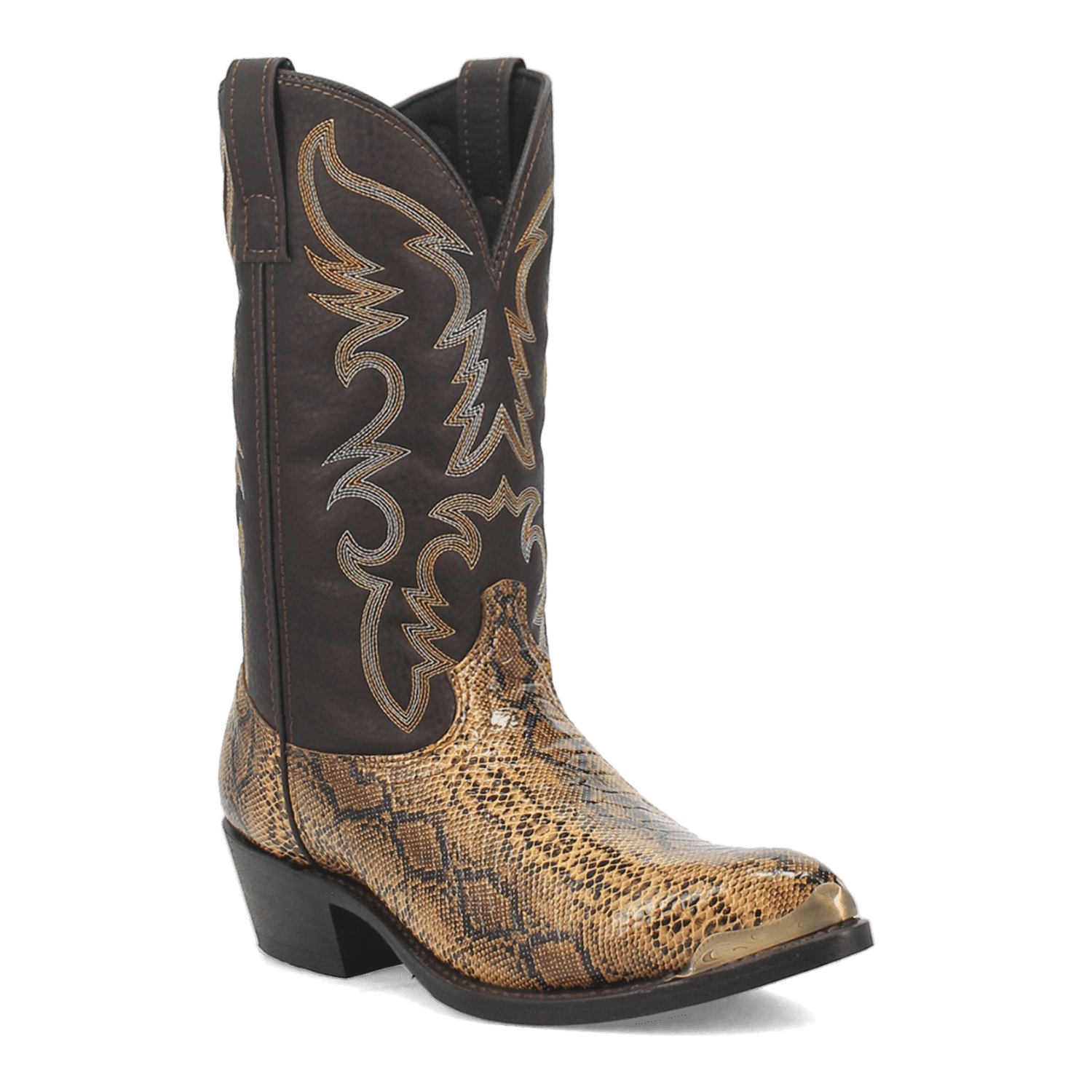 monty-snake-print-boot-tan-snake-print