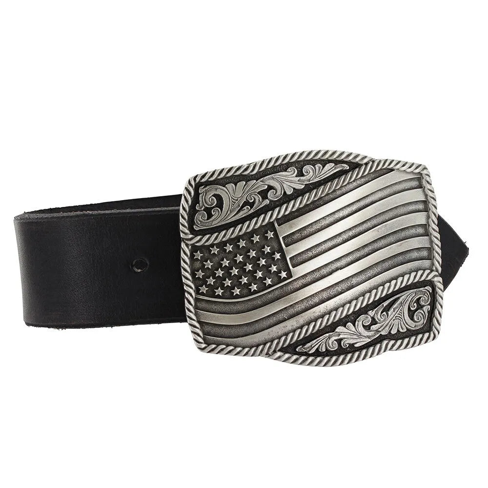 Classic Impressions Waving American Flag Attitude Buckle