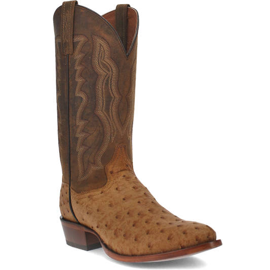 GEHRIG FULL QUILL OSTRICH BOOT