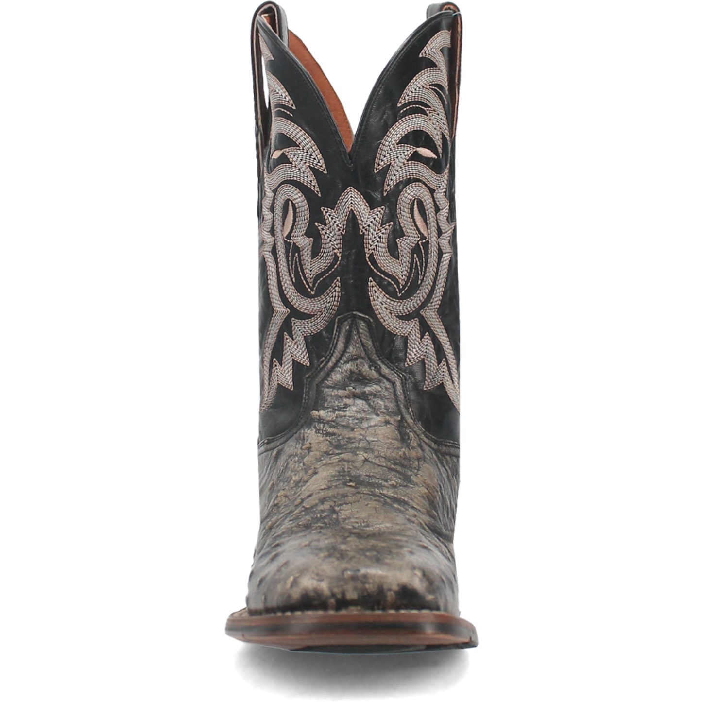 DILLINGER FULL QUILL OSTRICH BOOT