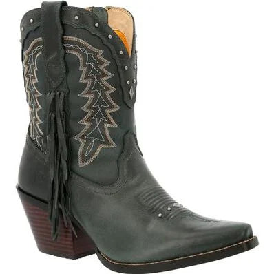 Crush by Durango Women's Vintage Teal Bootie Western Boot