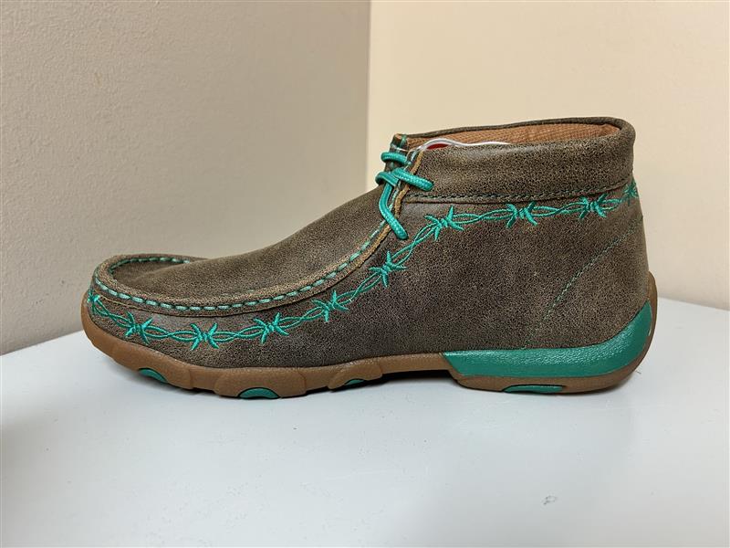 Women's Twisted X Turquoise Barbed Wire