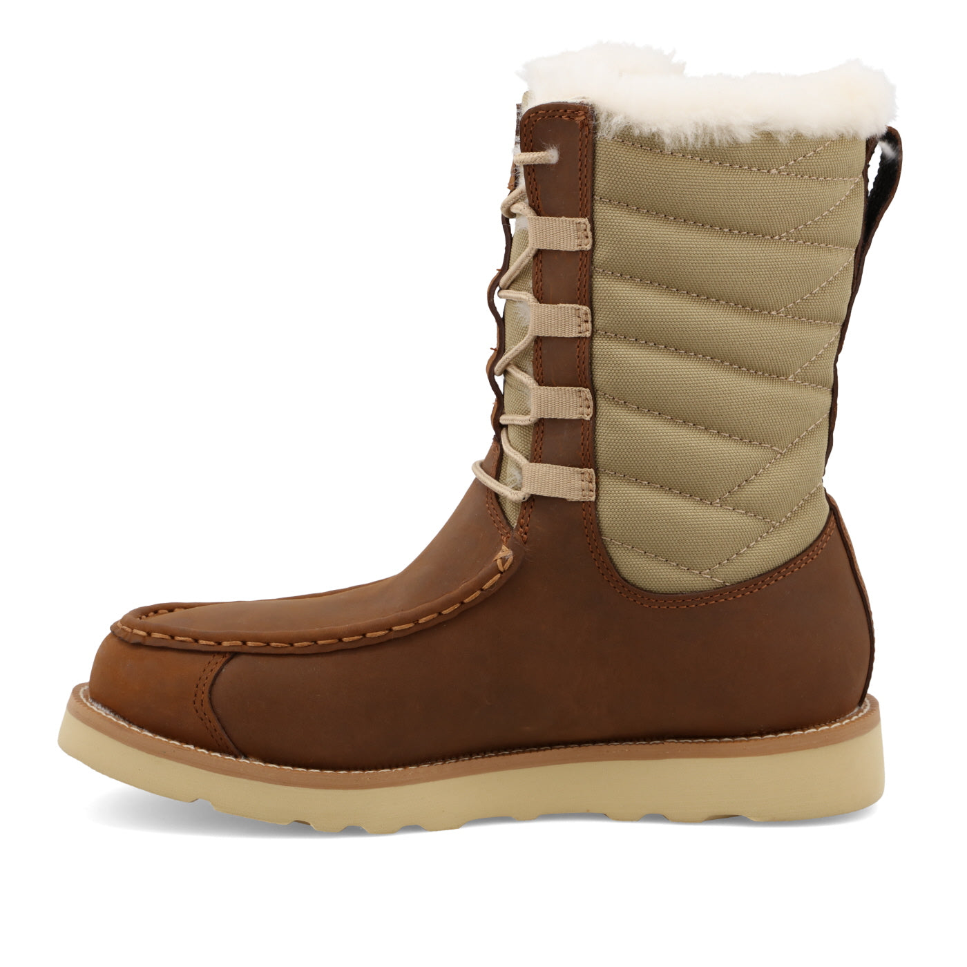 8" Wedge Sole Boot