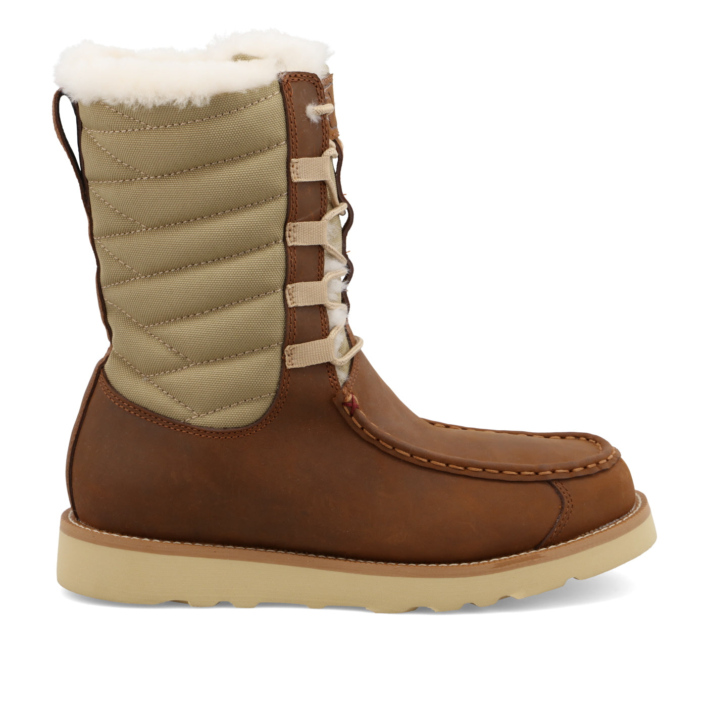 8" Wedge Sole Boot