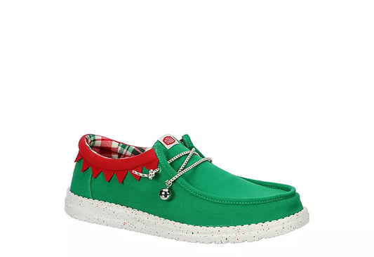 Mens Wally Holiday Elf Green / Red