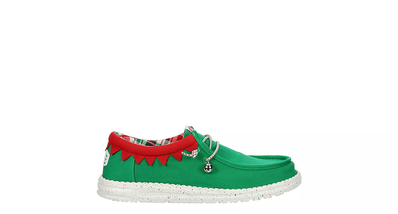 Mens Wally Holiday Elf Green / Red