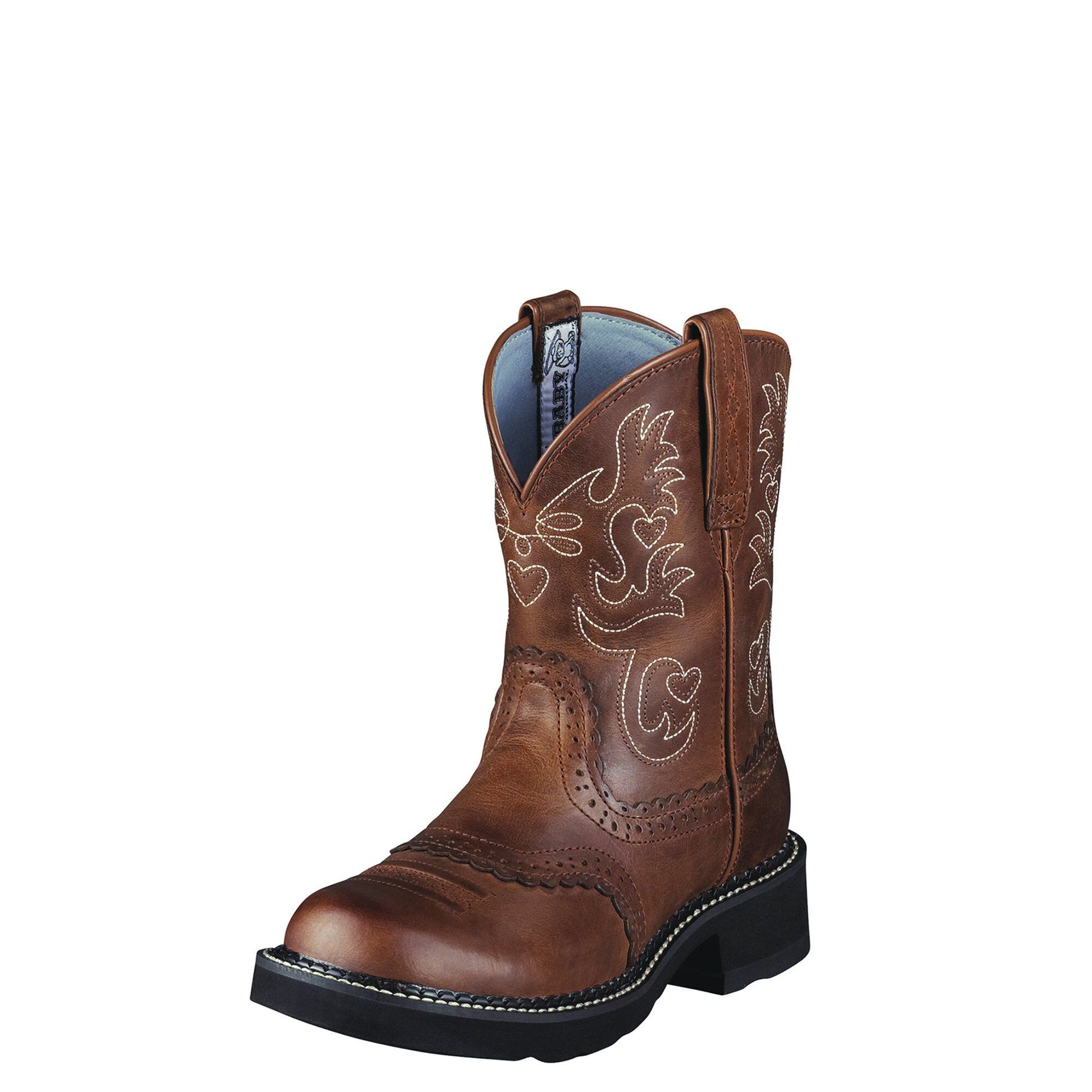 Ariat Women's Fatbaby Saddle Boot - Russet Rebel - French's Boots