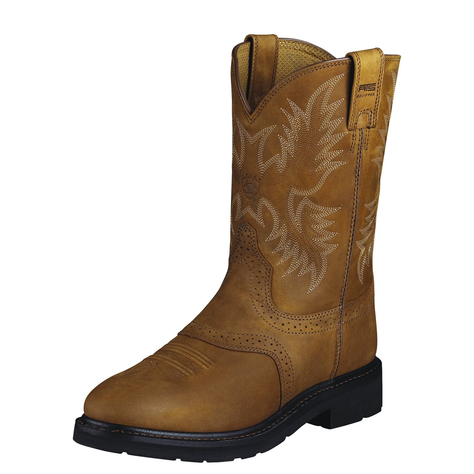 Ariat Men's Sierra Saddle Boot - Aged Bark - French's Boots