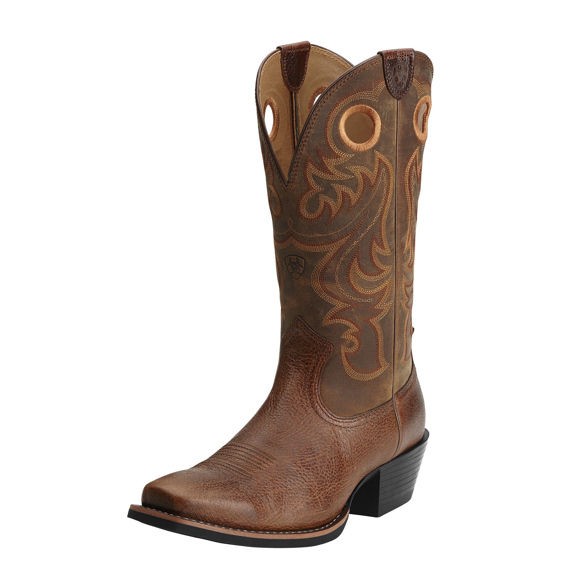 Ariat Men's Sport Square Toe Boot - Fiddle Brown - French's Boots