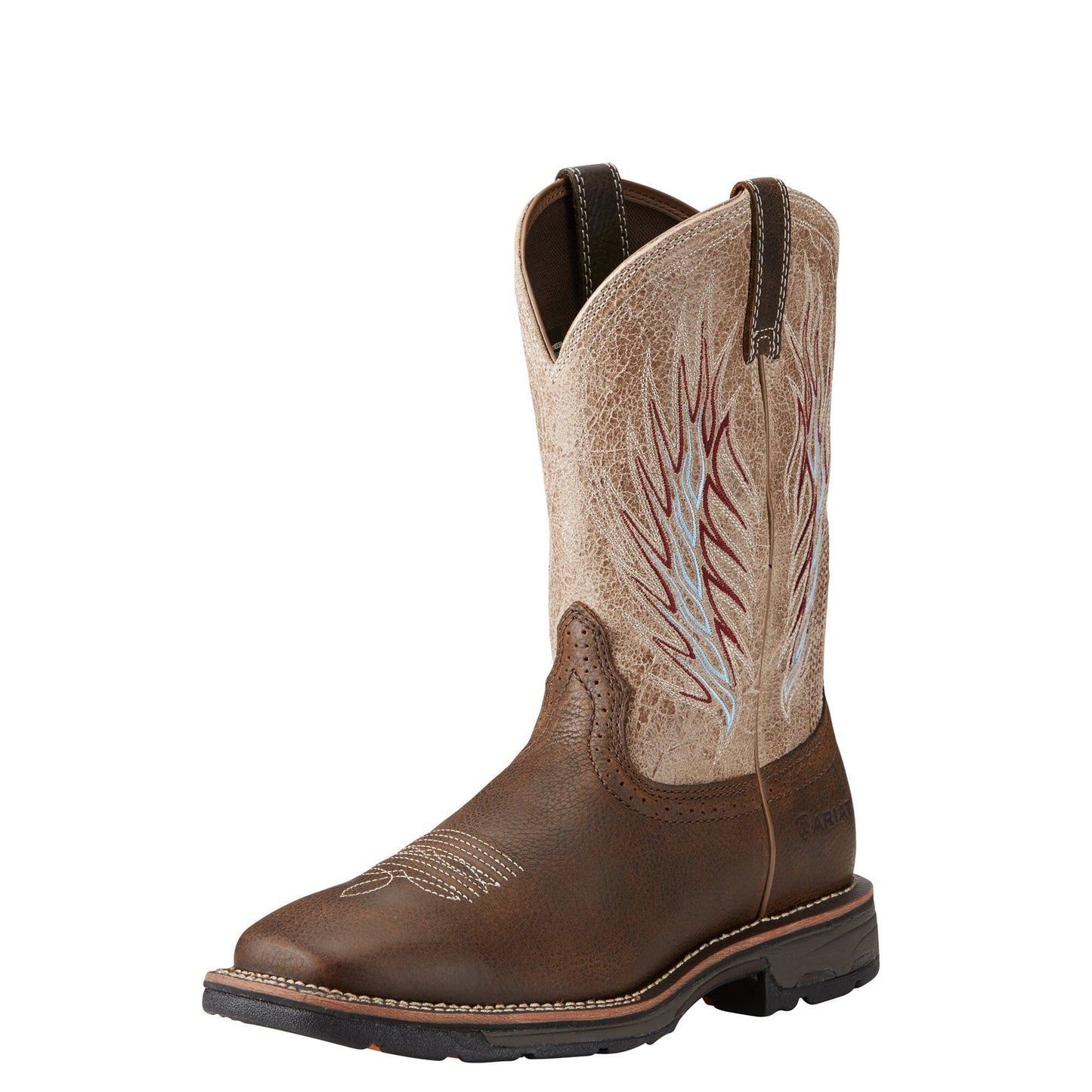 Ariat Men's WorkHog Mesteno II Boot - Rustic Brown/Stone - French's Boots