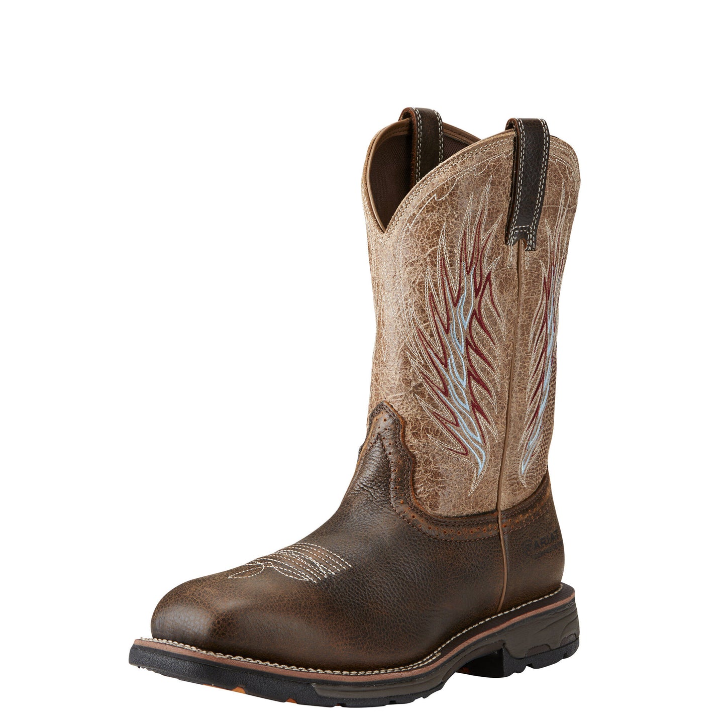Ariat Men's WorkHog Mesteno II Composite Toe Boot - Rustic Brown/Stone - French's Boots
