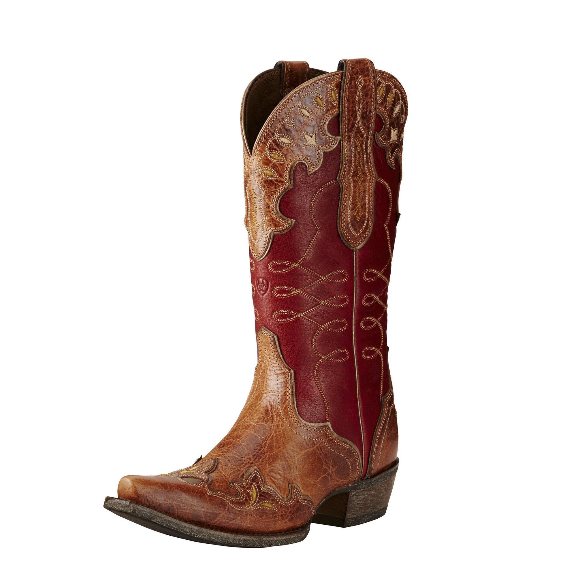 Ariat Women's Zealous Boot - Gingersnap/Rosy Red - French's Boots