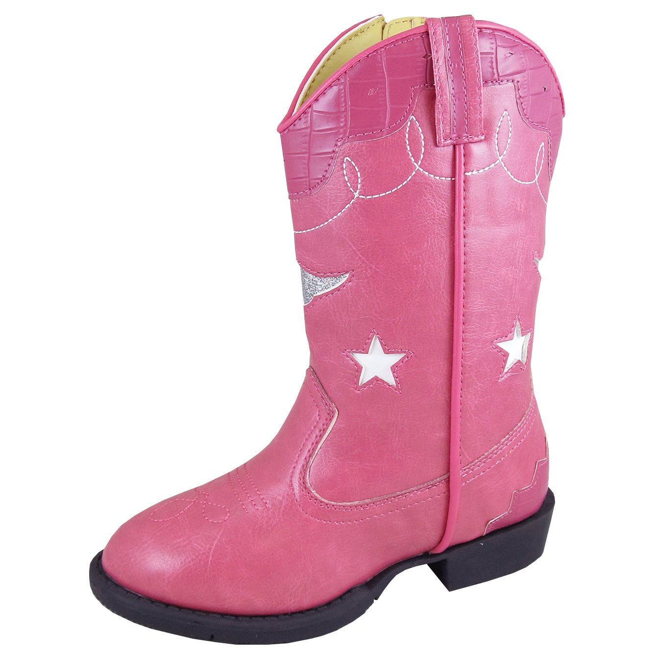Smoky Mountain Girl's Children's Pink Western With Lights