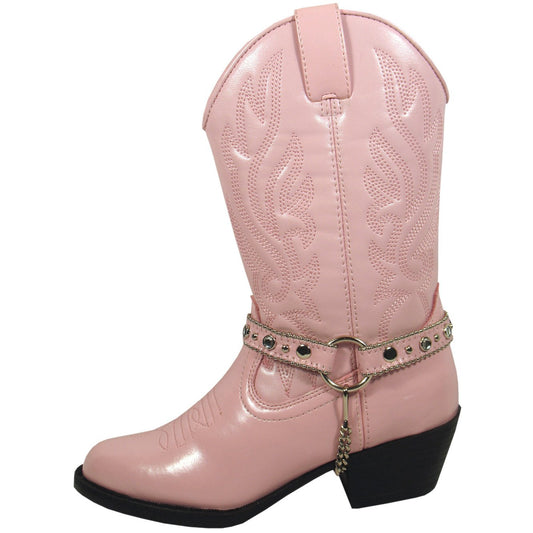 Smoky Mountain Girl's Toddler Pink Western Boot