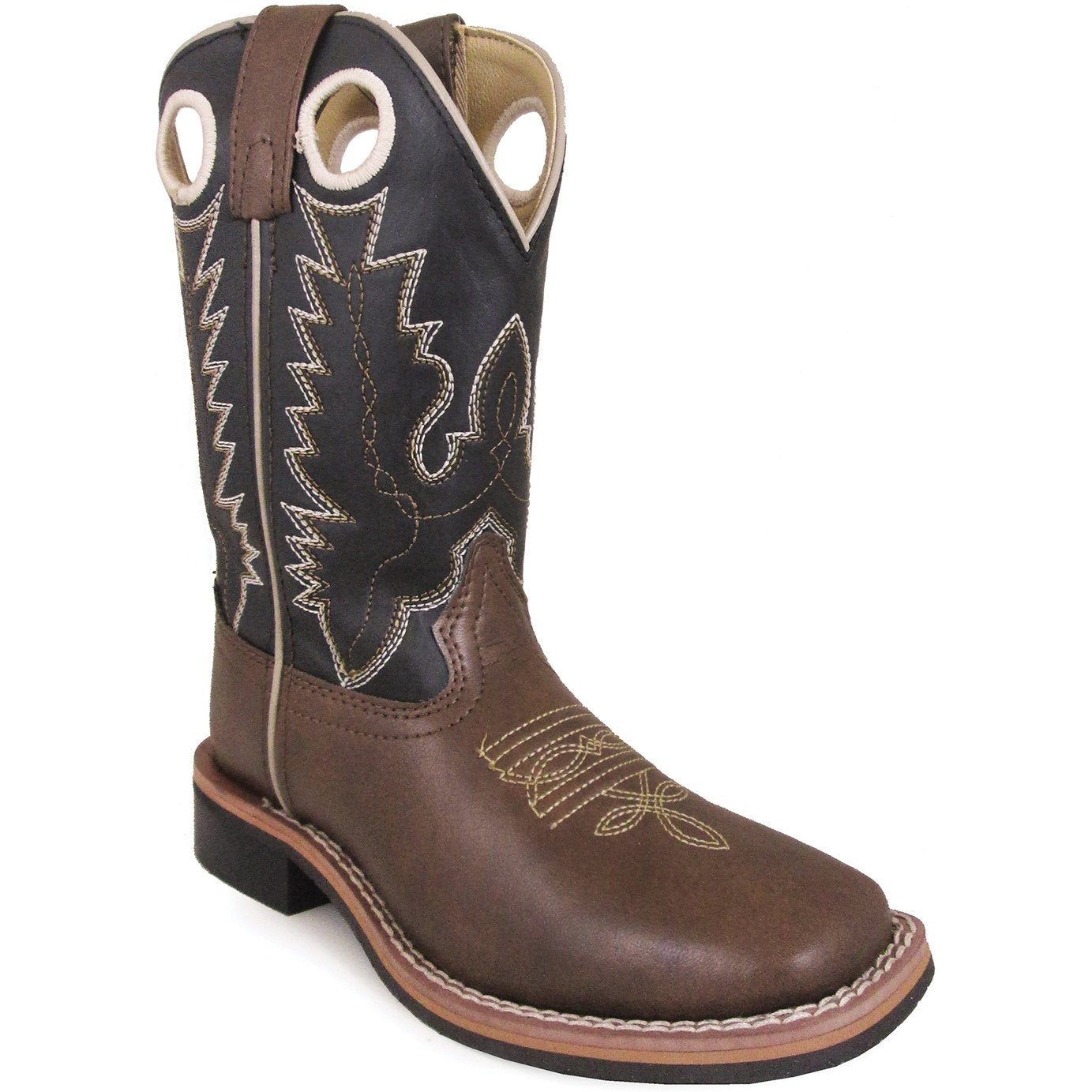 Smoky Mountain Children's Blaze Brown/Black Cowboy Boot