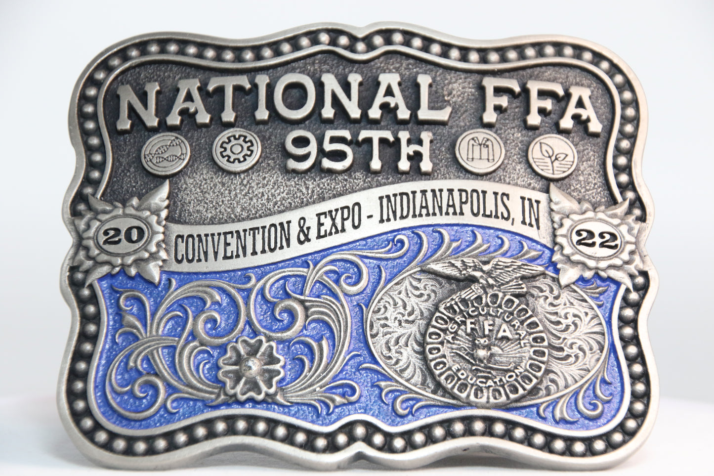 2022 95TH Annual National FFA Convention Belt Buckle