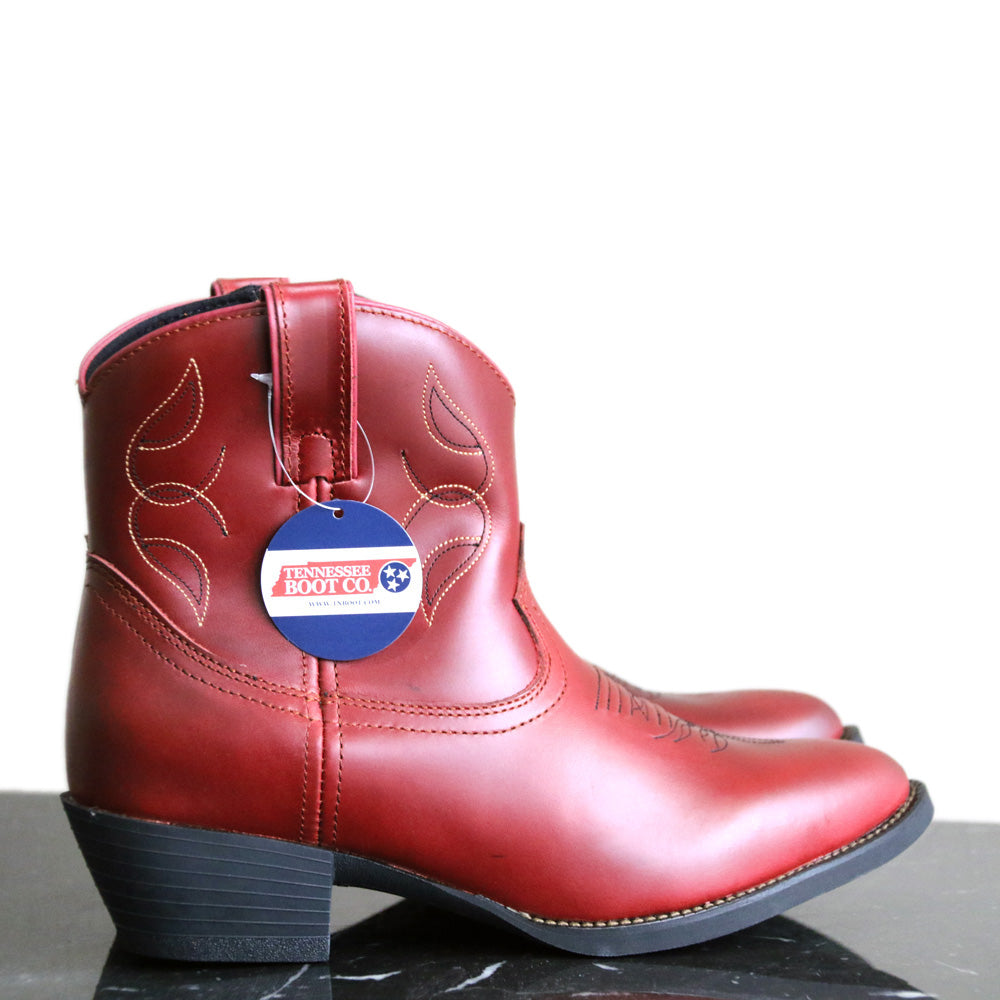 TN Boot Co. Women's Red Shortie