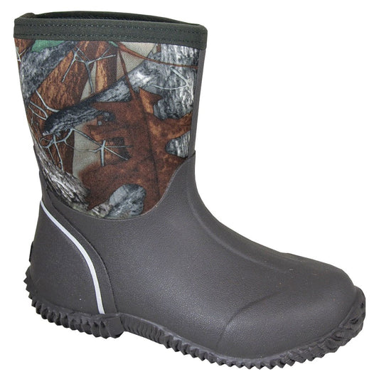 Smoky Mountain Youth 8" Amphibian Boot With Tree Camo