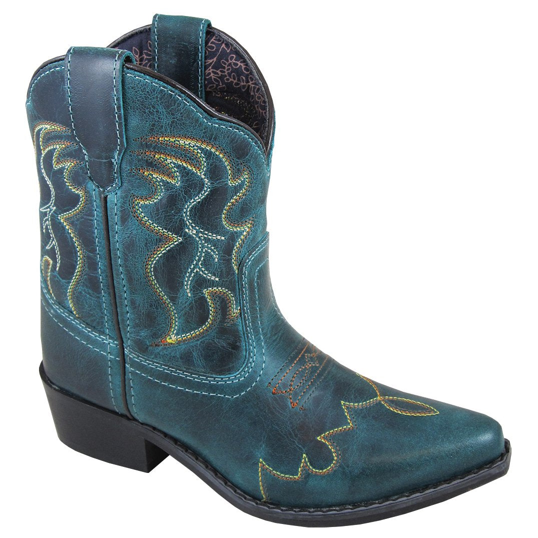 Smoky Mountain Girl's Children's Juniper Green Cowboy Boot