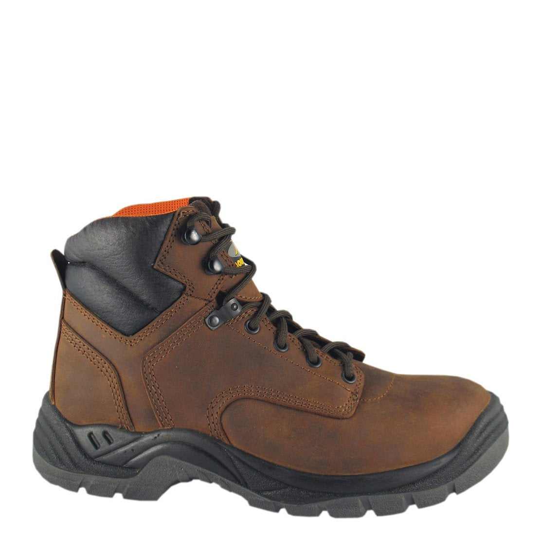 Smoky Mountain Men's Brown Waterproof Work Shoe W/Steel Toe