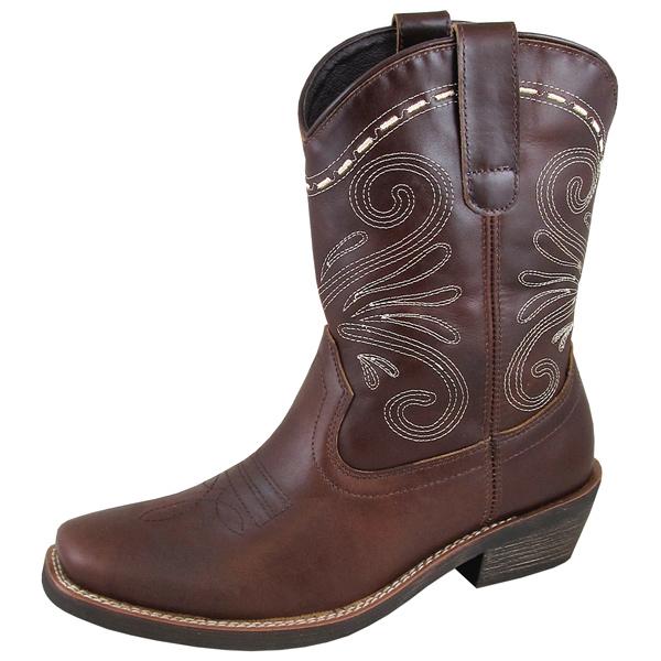 Smoky Mountain Women's 8" Josie Dark Brown Cowboy Boot