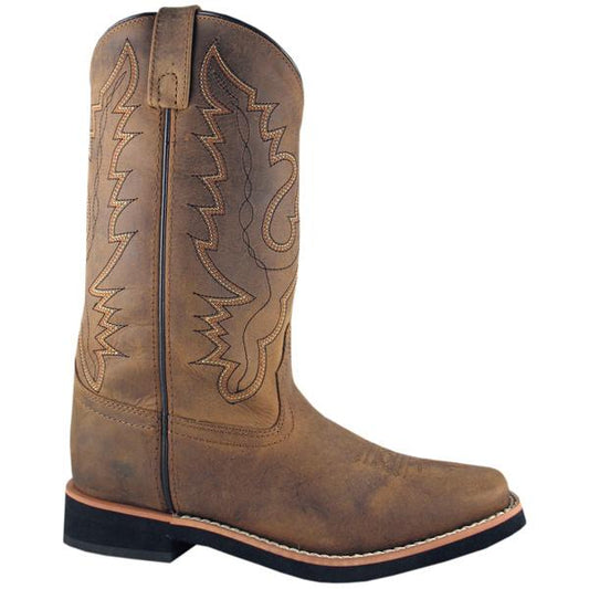 Bota de cowboy Crazy Horse Pueblo 10" feminina Smoky Mountain