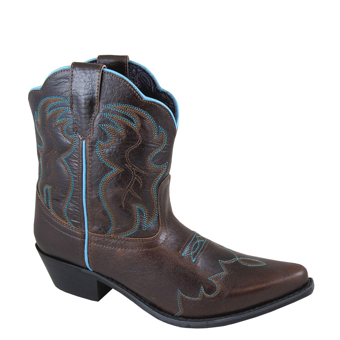 Smoky Mountain Women's Juniper 7" Dark Brown Cowboy Boot