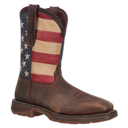 Durango Men's Rebel Steel Toe Union Flag Western Boot