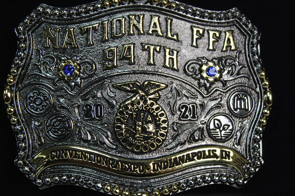 2021 94TH Annual National FFA Convention Belt Buckle French s Boots