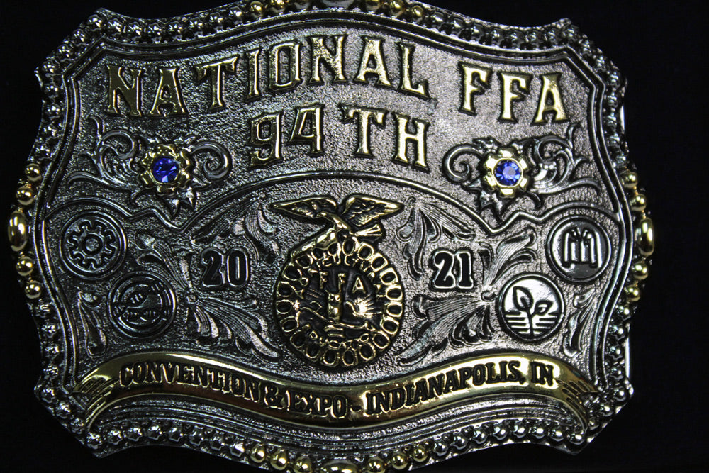 2021 94TH Annual National FFA Convention Belt Buckle