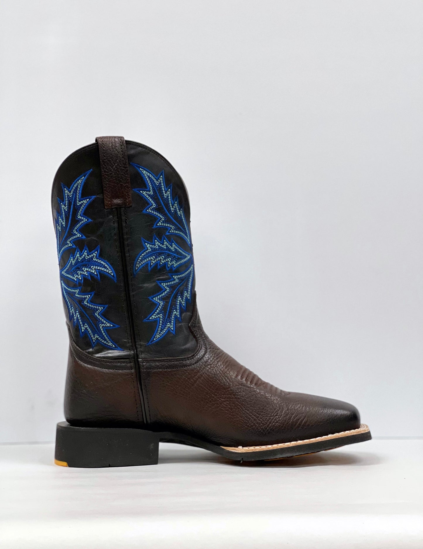 French's Music City Collection - Men's Shrunken Chocolate Boots